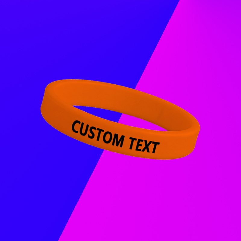110pcs Custom Silicone Wristband Set, Personalised Gift